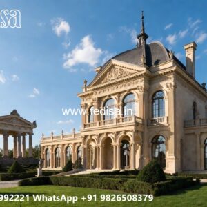 Classic Villa Design with Grand Front Elevation No-1658
