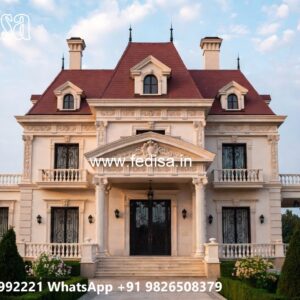 Classic Villa Design with Stylish Balcony Concepts No-1662