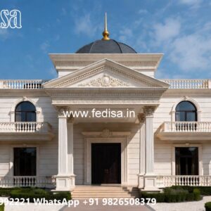 Classic Villa Design with Elegant Staircase Ideas No-1669