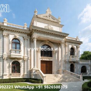 Classic Villa Design with Rich Decorative Elements No-1677