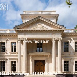 Classic Villa Design with Beautiful Terrace Spaces No-1684