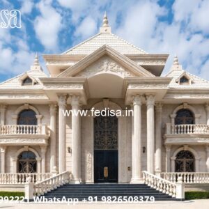 Luxury Classic Villa Design with Elegant Hall Ideas No-1685