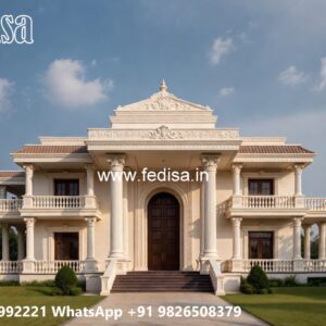 Luxury Classic Villa Design with Rich Marble Decor No-1713