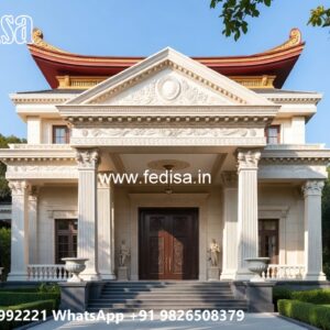 Classic Villa Design with Beautiful Exterior Walls No-1714