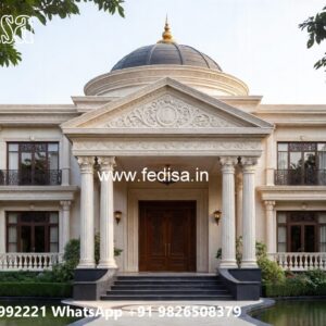 Classic Villa Design with Elegant Hallway Concepts No-1725