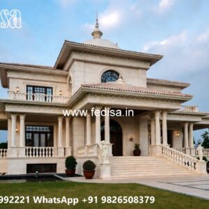 Classic Villa Design with Stylish Royal Interiors No-1727