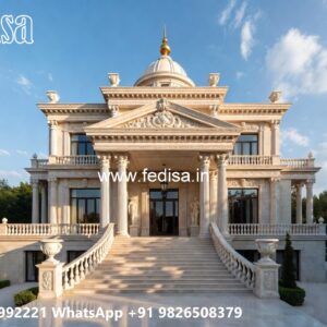 Classic Villa Design with Elegant Wooden Flooring No-1746