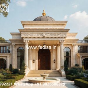 Classic Villa Design with Stunning Marble Staircase No-1760