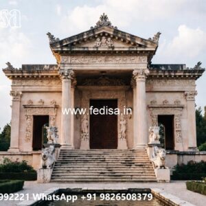 Classic Villa Design with Elegant Outdoor Garden No-1763