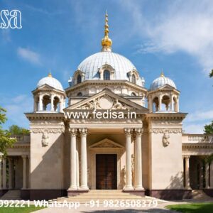 Classic Villa Design with Decorative Stone Cladding No-1774