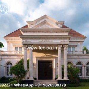 Classic Villa Design with Beautiful Ceiling Details No-1778