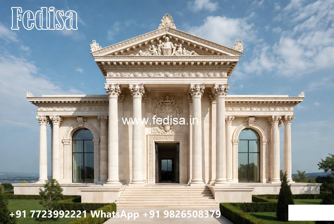 Luxury House Design with Wooden and Marble Finishes No-1821