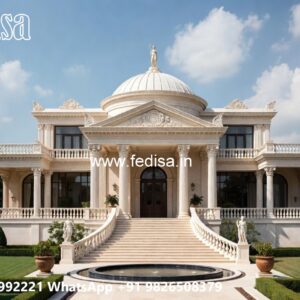 Luxury House Design with Grand Front Elevation No-1838