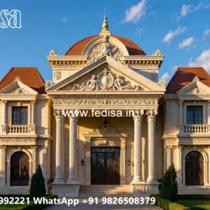 Luxury House Design with Elegant Marble Flooring No-1855