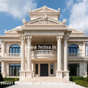 Luxury House Design with Beautiful Balcony Decor No-1881