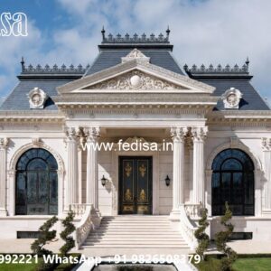Luxury House Design with Elegant Front Yard Ideas No-1912