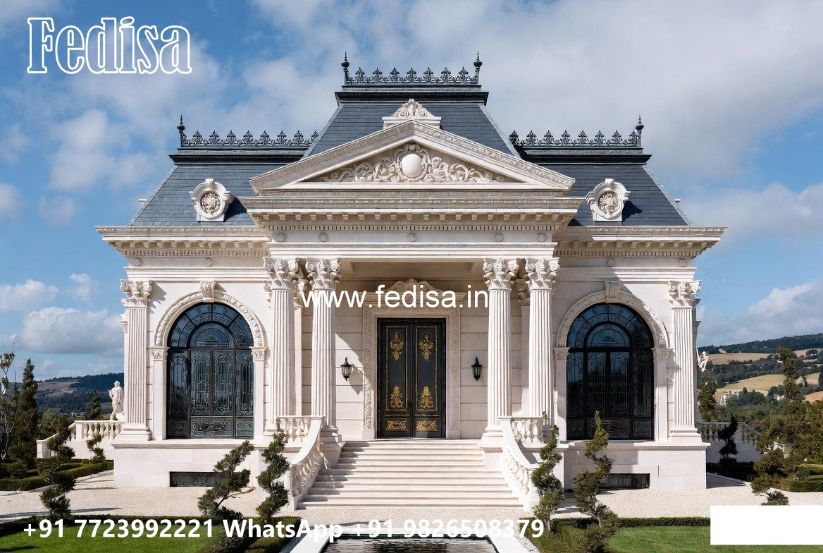Luxury House Design with Elegant Front Yard Ideas No-1912