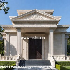 Luxury House Design with Beautiful Glass Architecture No-1945
