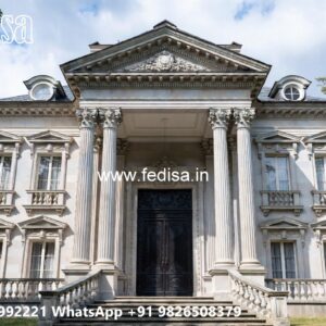 Classic House Design with Premium Marble Finishes No-1968