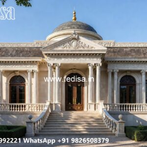 Classic House Design with Beautiful Garden Landscape No-1971
