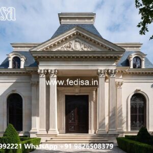 Classic House Design with Elegant Window Designs No-1989
