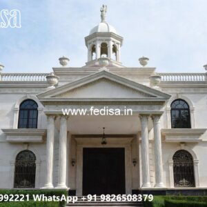 Classic House Design with Elegant Courtyard Ideas No-2006