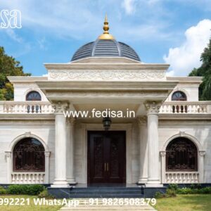 Classic House Design with Elegant Outdoor Lighting No-2014