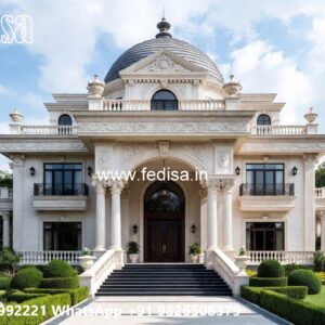 Classic House Design with Beautiful Front Elevation No-2028