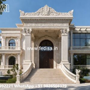 Classic House Design with Beautiful Exterior Walls No-2034