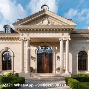 Classic House Design with Luxury Terrace Lounge No-2035