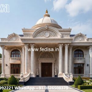 Classic House Design with Decorative Iron Railings No-2036