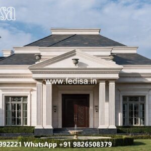 Classic House Design with Grand Staircase Styling No-2045