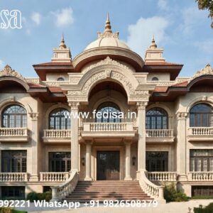 Classic House Design with Beautiful Roof Styling No-2059