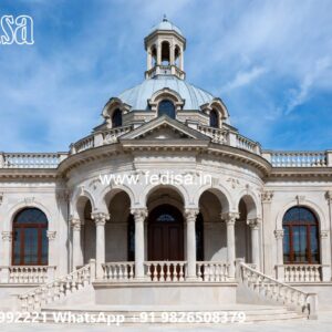 Classic House Design with Beautiful Open Courtyard No-2069