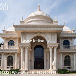 Classic House Design with Luxury Exterior Landscaping No-2081