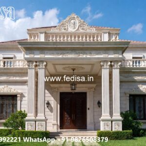 Classic House Design with Beautiful Architectural Features No-2100