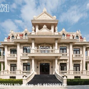 Elegant Classic Villa Design with Marble Finishes No-2115