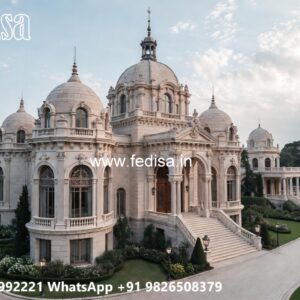 Classic Villa Design with Elegant Staircase Ideas No-2119