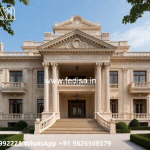 Elegant Classic Villa Design with Grand Entrance No-2128