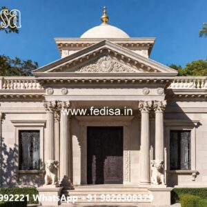 Classic Villa Design with Elegant Window Styling No-2138
