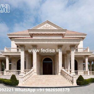 Classic Villa Design with Elegant Home Entrance No-2149