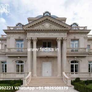 Classic Villa Design with Stylish Outdoor Lighting No-2151