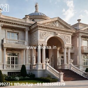 Classic Villa Design with Elegant Garden Concepts No-2162