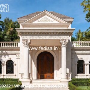 Classic Villa Design with Beautiful Exterior Walls No-2164