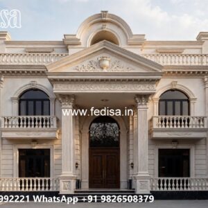 Classic Villa Design with Elegant Hallway Concepts No-2175