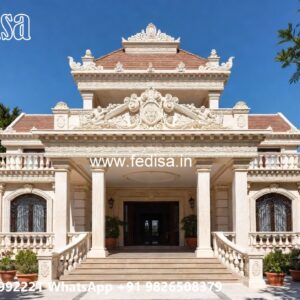 Classic Villa Design with Elegant Decorative Walls No-2182