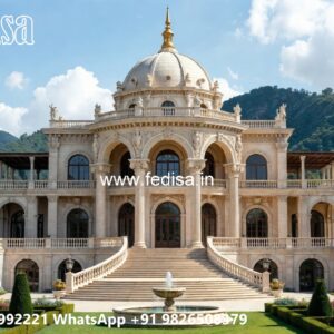 Traditional Classic Villa Design with Royal Charm No-2190