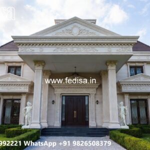 Classic Villa Design with Elegant Front Elevation No-2191