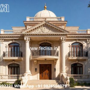 Classic Villa Design with Premium Exterior Lighting No-2192
