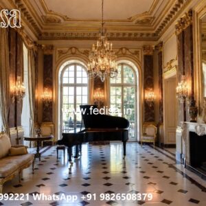 Classic Villa Design with Elegant Wooden Flooring No-2196